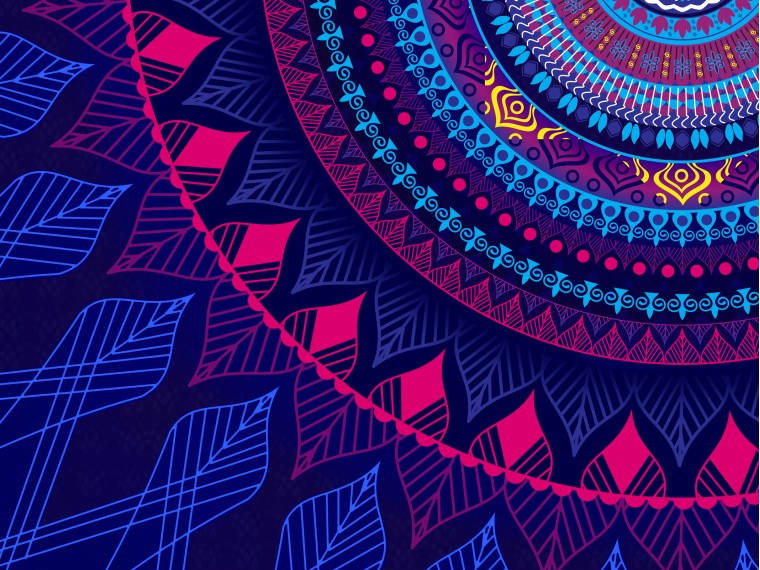 Декоративно пано Colorful Dark 